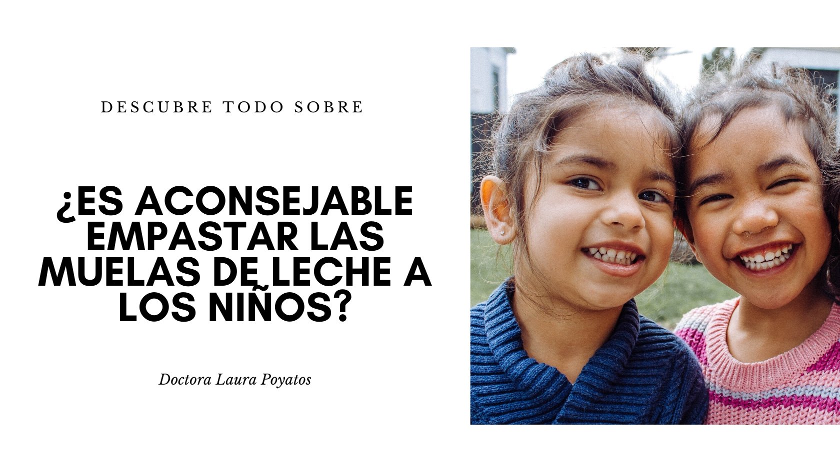 ¿Es Aconsejable Empastar Las Muelas De Leche A Los Niños?